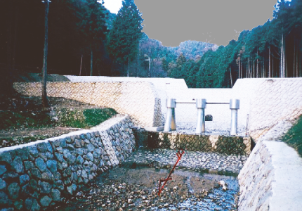 Sediment control dam (Iwayatani River) 